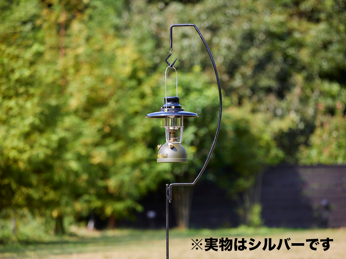 Kaqudd(カクッド)| アイアンランタンハンガー【シルバー】